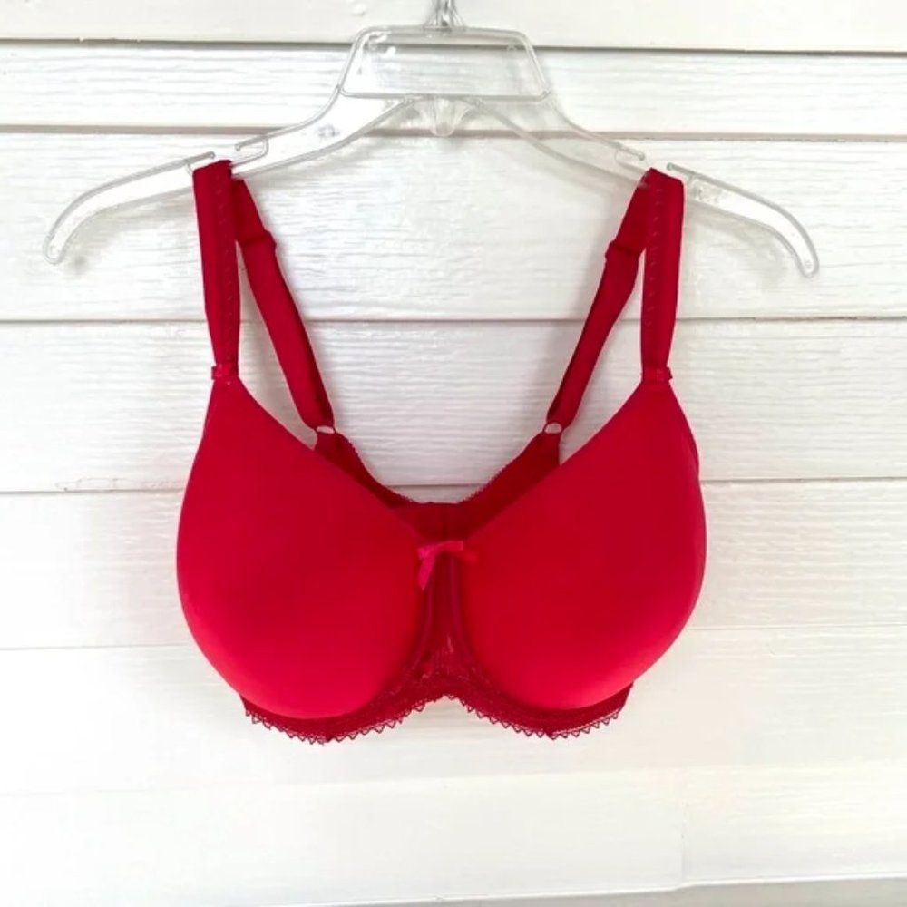 Fantasie Rebecca t-shirt bra, red/pink